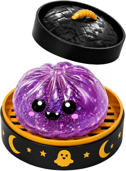 70% OFF TODAY🎃 Halloween Steamed Bun Squishy Mystery Box Toy🔥