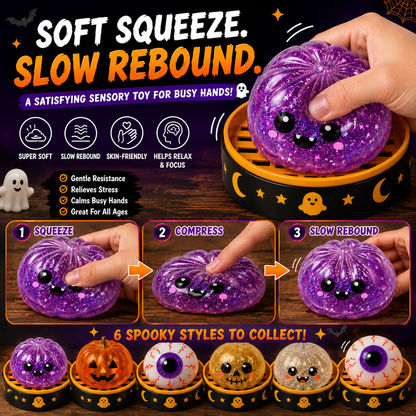 70% OFF TODAY🎃 Halloween Steamed Bun Squishy Mystery Box Toy🔥