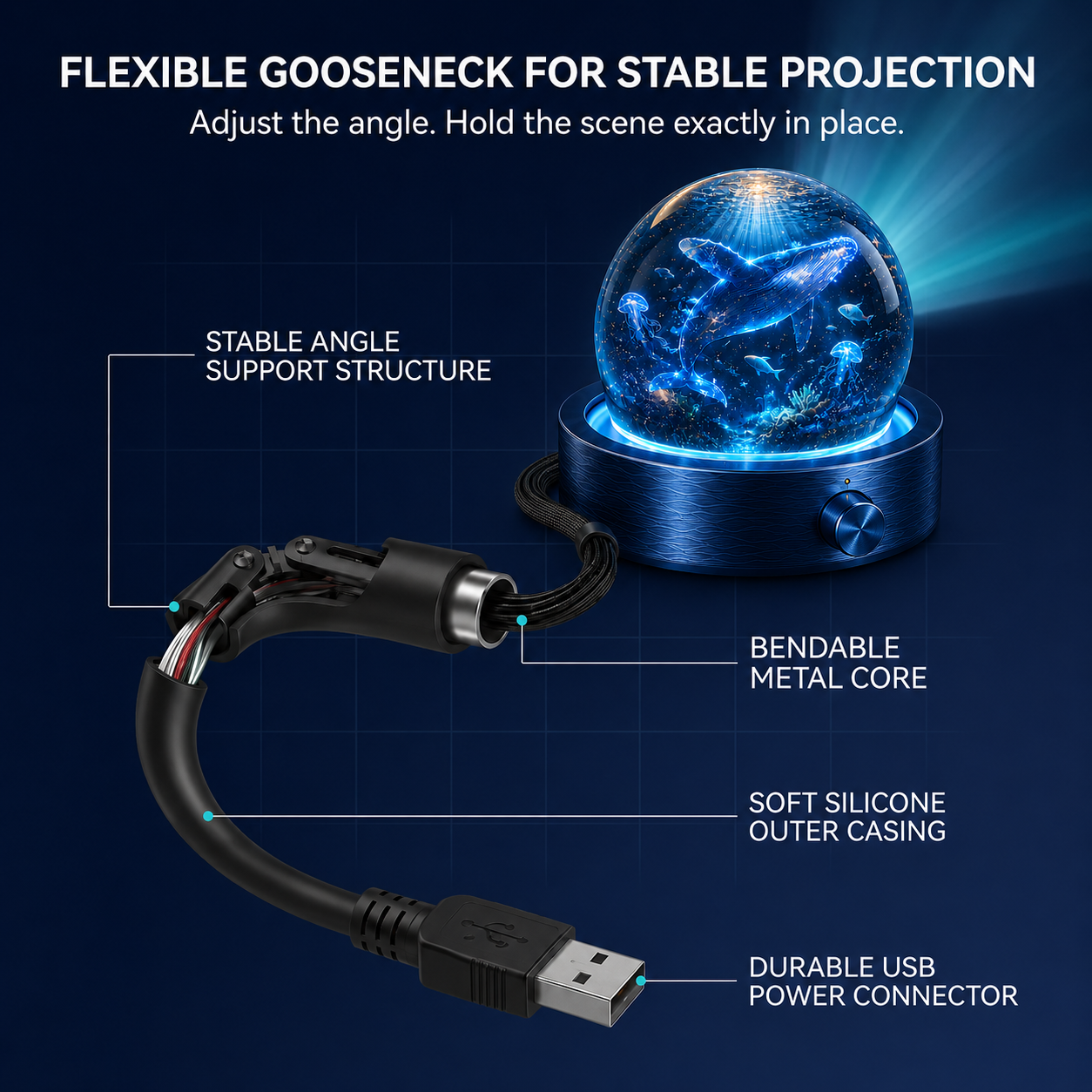 BVJ® 5D Night Light Projector