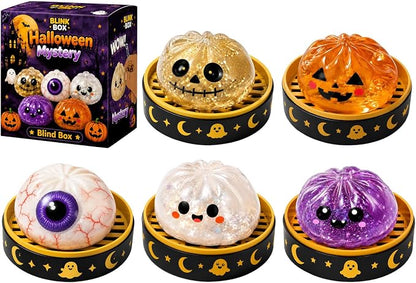 70% OFF TODAY🎃 Halloween Steamed Bun Squishy Mystery Box Toy🔥