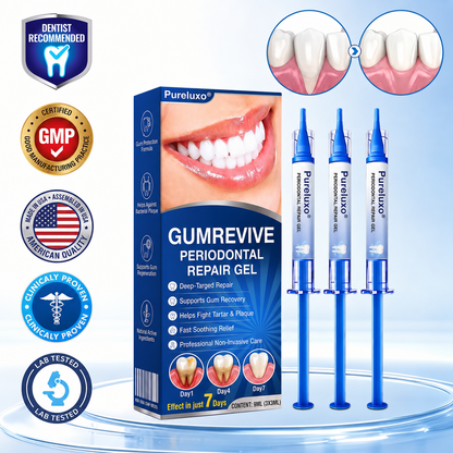 🇺🇸Pureluxo® 🦷GumRevive periodontal repair gel🌿