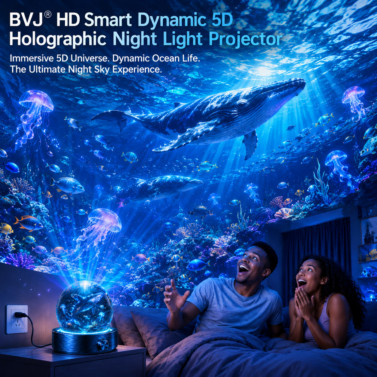 BVJ® 🌌Night Light Projector🔮🔮