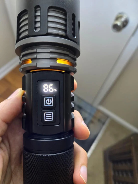 Customer review for flashlight lighting modes