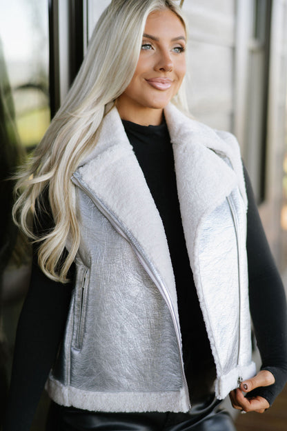 Vest- Silver