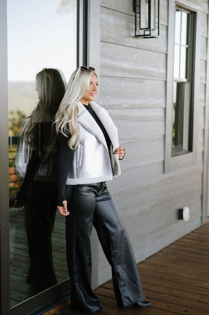 Vest- Silver
